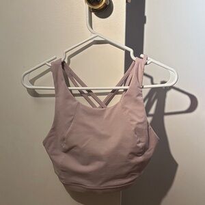 Lululemon Mauve Crisscross Bralette